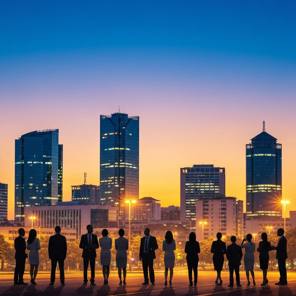 Kigali city skyline — innovation meets African excellence